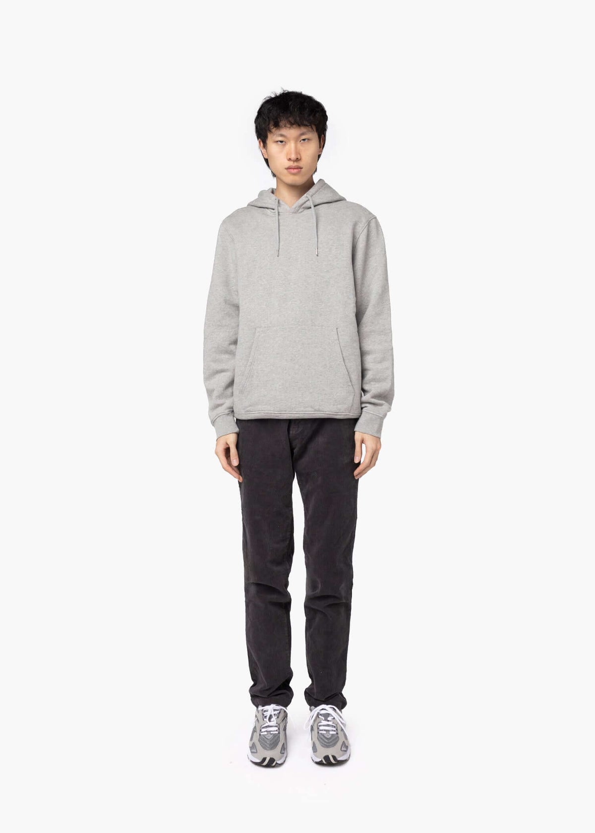 Organic cotton hooded sweatshirt