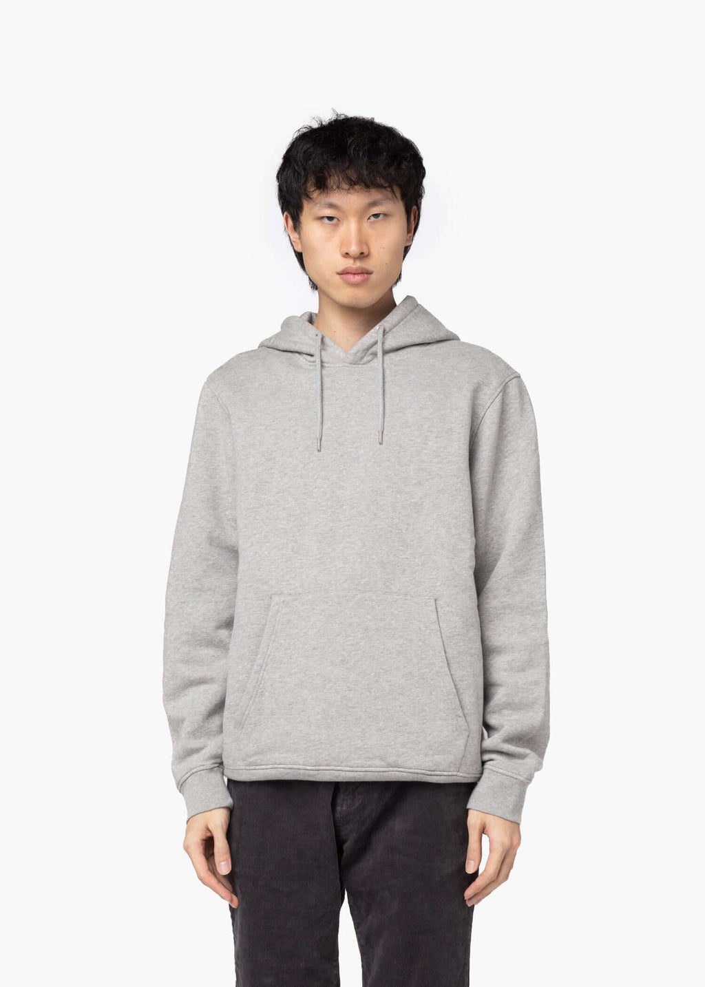 Organic cotton hooded sweatshirt
