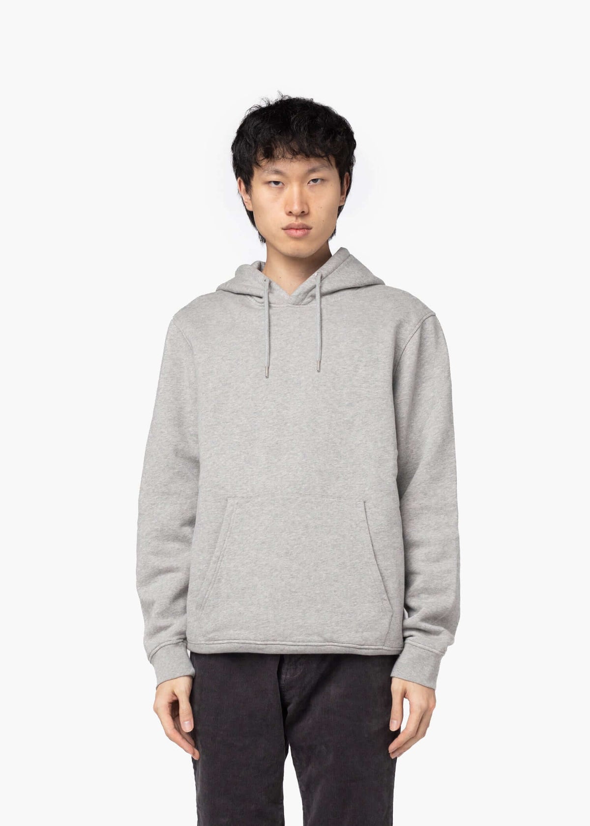 Organic cotton hooded sweatshirt