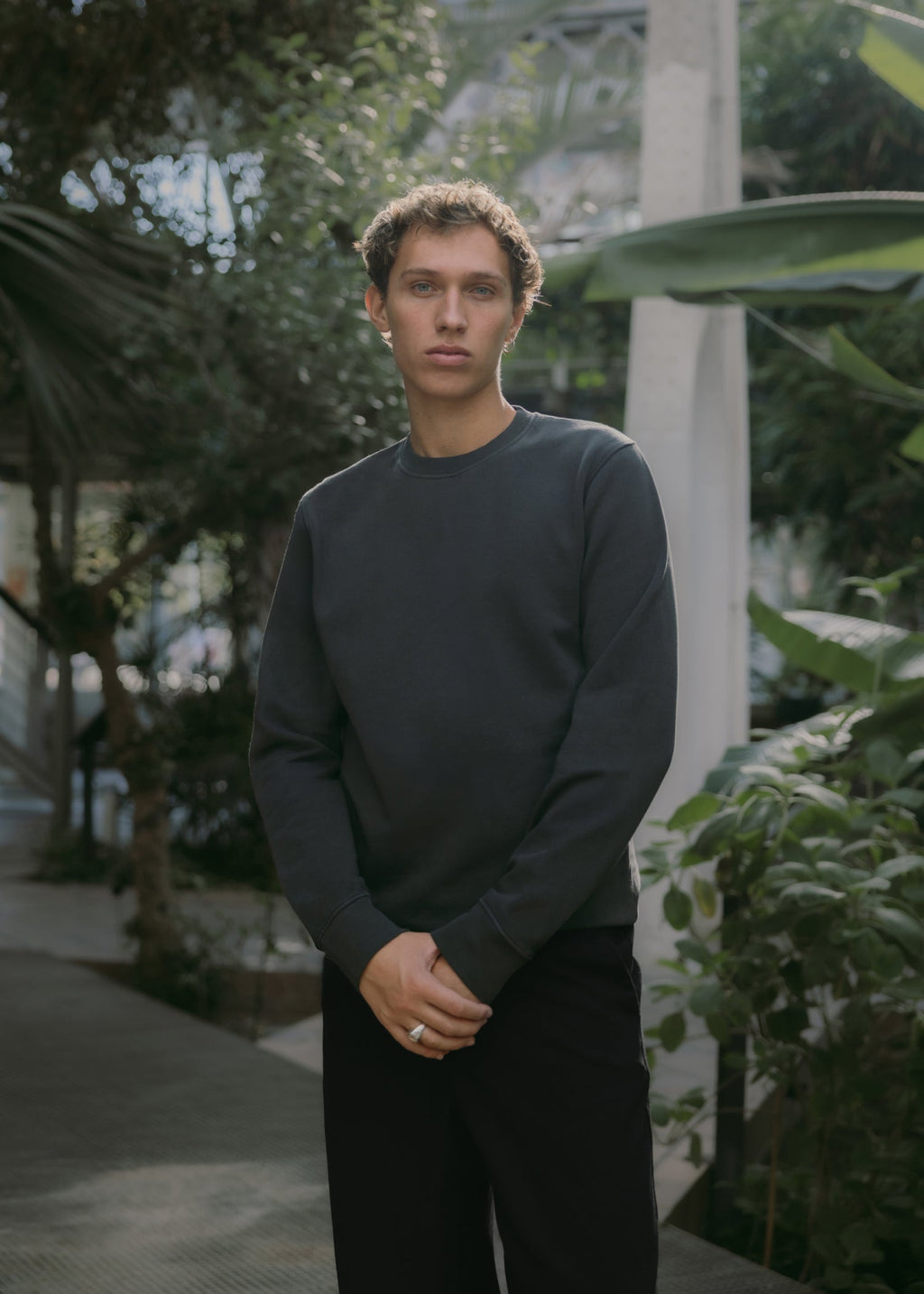 Organic cotton sweatshirt