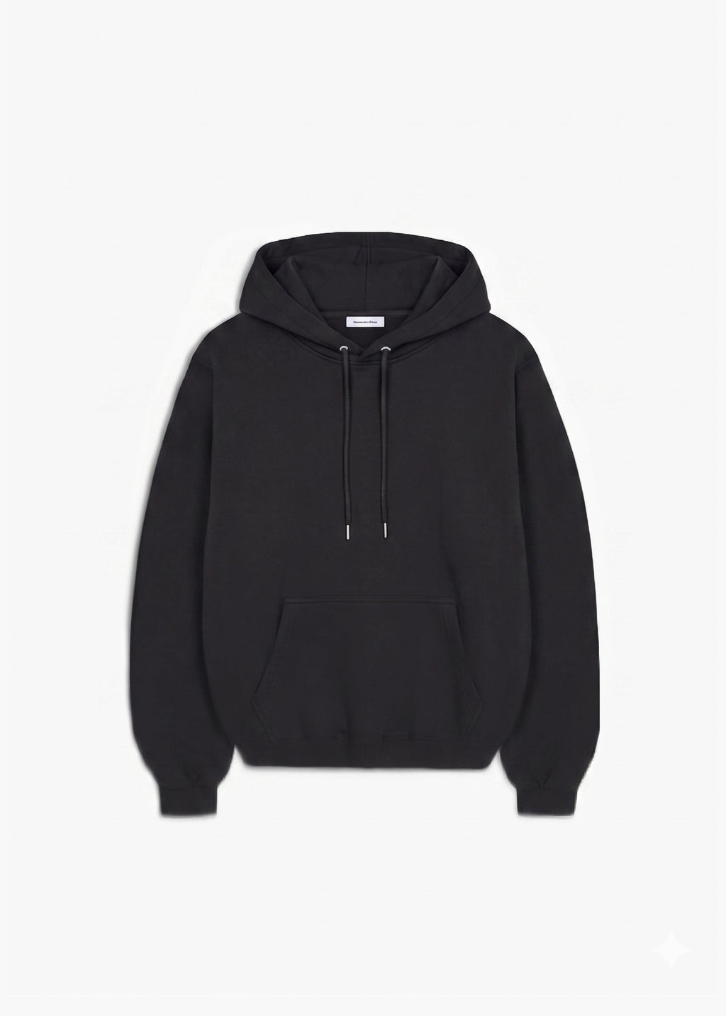 Organic cotton hooded sweatshirt
