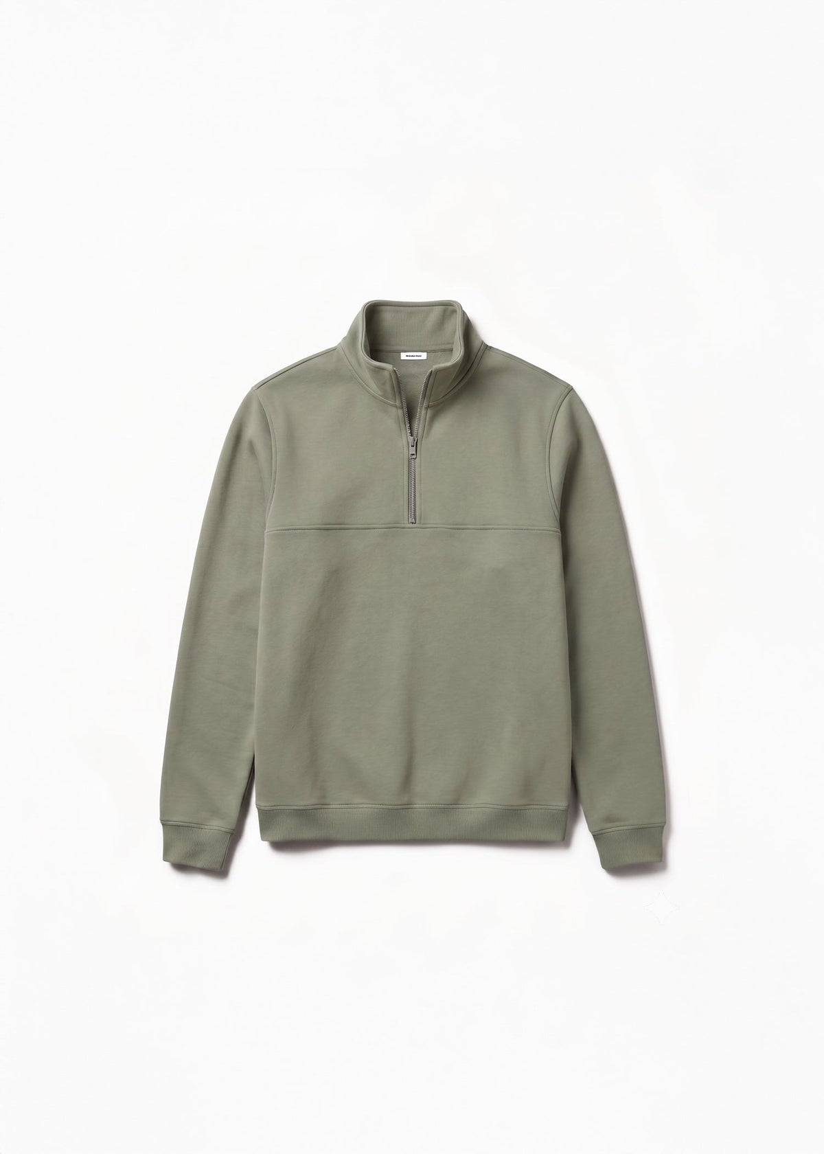 Sudadera algodón orgánico con cremallera