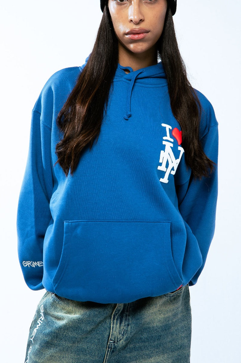 Grimey Boxy Grimey Boys Hoodie Blue