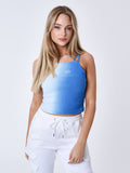 Sky Blue Ombré Top