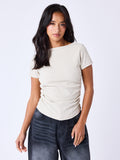 Lily Grey Beige Top