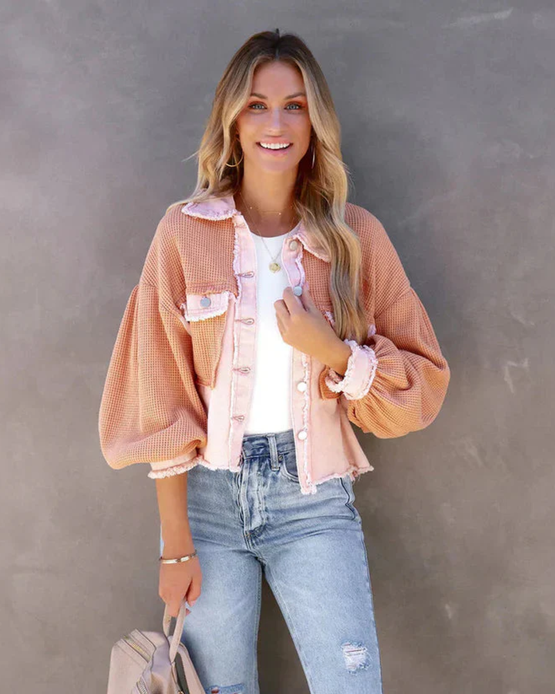 Sandra | Chaqueta vaquera corta para mujer